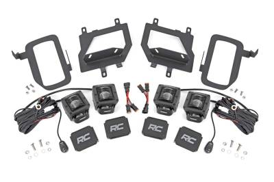 Rough Country - Rough Country 70831 Black Series LED Fog Light Kit