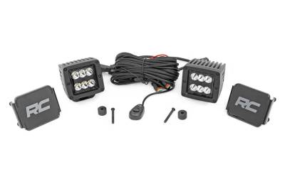 Rough Country - Rough Country 70062 Black Series LED Fog Light Kit