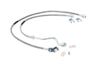Rough Country - Rough Country 89705 Stainless Steel Brake Lines