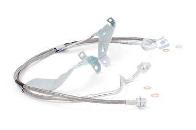 Rough Country - Rough Country 89710 Stainless Steel Brake Lines