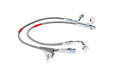 Rough Country - Rough Country 89360S Stainless Steel Brake Lines