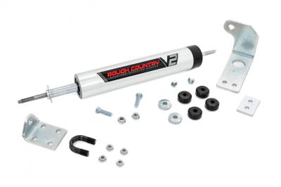 Rough Country - Rough Country 8734370 Steering Stabilizer