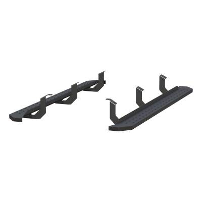 ARIES - ARIES 2055555 RidgeStep Commercial Running Boards w/Mounting Brackets