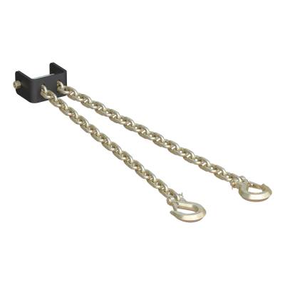 CURT - CURT 16613 Crosswing Fifth Wheel Safety Chain Assembly