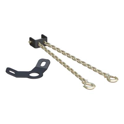 CURT - CURT 16614 Crosswing Fifth Wheel Safety Chain Assembly
