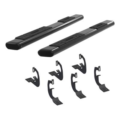 ARIES - ARIES 4445003 The Standard 6 in. Oval Nerf Bar w/Mounting Brackets