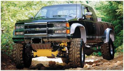 Bushwacker - Bushwacker 40010-11 Cut-Out Fender Flares