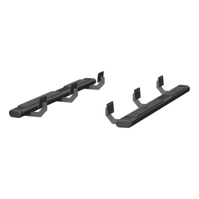 ARIES - ARIES 4445048 The Standard 6 in. Oval Nerf Bar w/Mounting Brackets