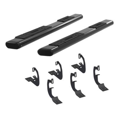 ARIES - ARIES 4445014 The Standard 6 in. Oval Nerf Bar w/Mounting Brackets