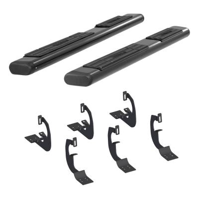 ARIES - ARIES 4445002 The Standard 6 in. Oval Nerf Bar w/Mounting Brackets