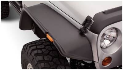 Bushwacker - Bushwacker 10053-07 Flat Style Fender Flares