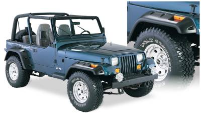 Bushwacker - Bushwacker 10909-07 Cut-Out Fender Flares