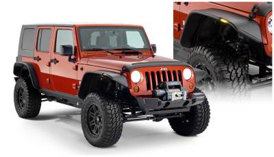 Bushwacker - Bushwacker 10918-07 Flat Style Fender Flares