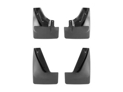 WeatherTech - WeatherTech 110166-120177 MudFlap No-Drill DigitalFit MudFlap Kit