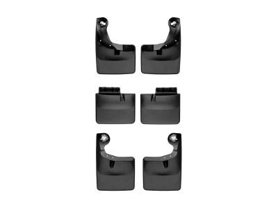 WeatherTech - WeatherTech 110134-110078-120134 MudFlap No-Drill DigitalFit MudFlap Kit