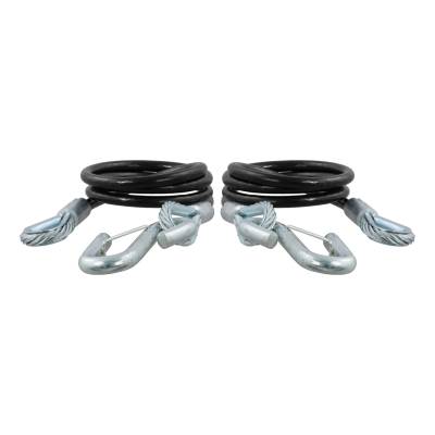 CURT - CURT 80151 Nylon Coated Safety Cable