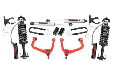 Rough Country - Rough Country 110457RED Leveling Lift Kit w/Shocks
