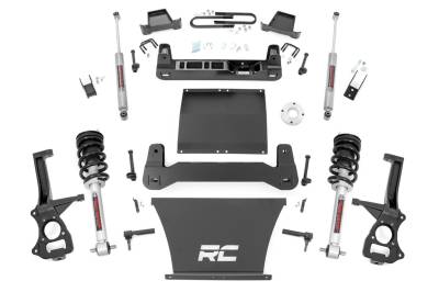 Rough Country - Rough Country 111431 Leveling Lift Kit w/Shocks