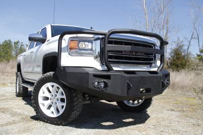 Fab Fours - Fab Fours GS14-H3150-B Premium Winch Front Bumper