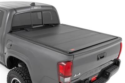 Rough Country - Rough Country 49415500 Hard Tri-Fold Tonneau Bed Cover