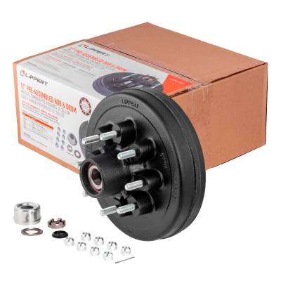 CURT - CURT 2024013261 Complete Pre-Greased Hub Assembly