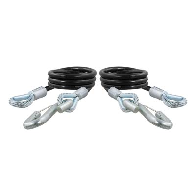 CURT - CURT 80176 Nylon Coated Safety Cable