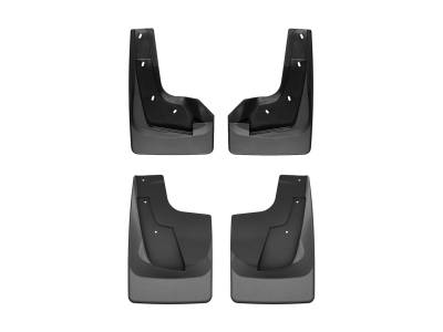 WeatherTech - WeatherTech 110093-120192 MudFlap No-Drill DigitalFit MudFlap Kit
