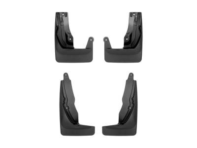 WeatherTech - WeatherTech 110160-120160 MudFlap No-Drill DigitalFit MudFlap Kit