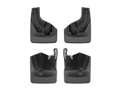 WeatherTech - WeatherTech 110167-120101 MudFlap No-Drill DigitalFit MudFlap Kit