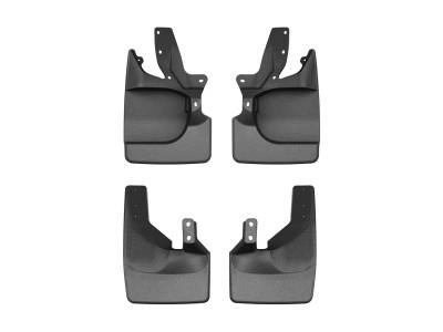 WeatherTech - WeatherTech 110185-120148 MudFlap No-Drill DigitalFit MudFlap Kit