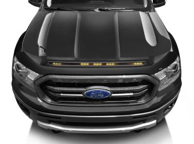 Auto Ventshade - Auto Ventshade 753166-G1 Aeroskin LightShield Color-Match Hood Protector