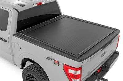 Rough Country - Rough Country 51509550 Retractable Bed Cover