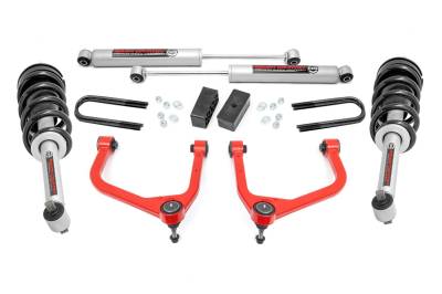 Rough Country - Rough Country 28831RED_A Suspension Lift Kit w/Shocks