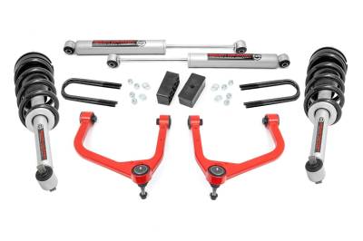 Rough Country - Rough Country 110531RED Suspension Lift Kit w/Shocks