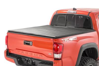 Rough Country - Rough Country 41716501A Soft Tri-Fold Tonneau Bed Cover
