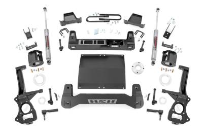 Rough Country - Rough Country 111330D Leveling Lift Kit w/Shocks