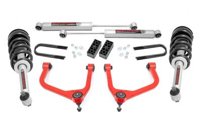 Rough Country - Rough Country 28231RED Suspension Lift Kit w/Shocks
