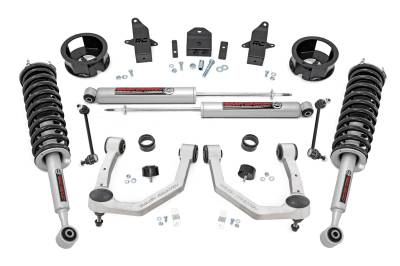 Rough Country - Rough Country 72631 Leveling Lift Kit w/Shocks