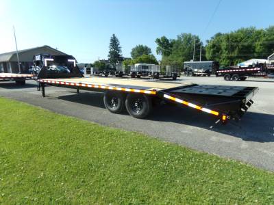 Sure-Trac Trailers - 2026 Sure-Trac 8.5x20+5 Gooseneck Heavy Duty Low Profile Beavertail Deckover 15K