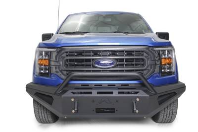 Fab Fours - Fab Fours FF21-RS5162-1 Red Steel Front Bumper