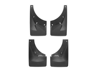 WeatherTech - WeatherTech 110008-120004 MudFlap No-Drill DigitalFit MudFlap Kit