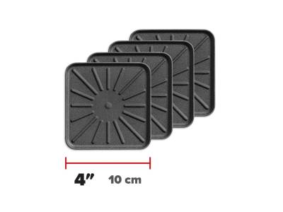 WeatherTech - WeatherTech 8A4SQCSTBK WeatherTech Drink Coasters