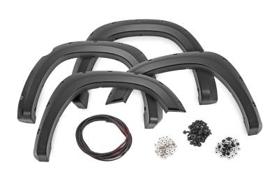 Rough Country - Rough Country F-D319205-PBJ Pocket Fender Flares