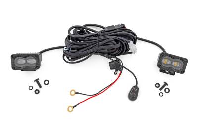 Rough Country - Rough Country 70910 Black Series LED Fog Light Kit
