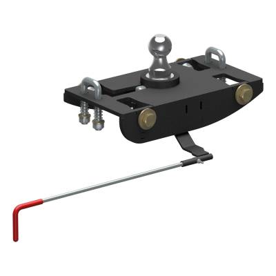 CURT - CURT 60705 PowerHaul Double Lock Gooseneck Hitch