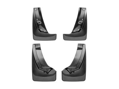 WeatherTech - WeatherTech 110063-120102 MudFlap No-Drill DigitalFit MudFlap Kit
