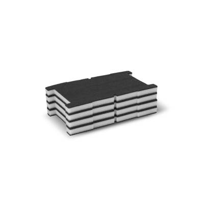 DECKED - DECKED A0011-SXFM-BLK Custom Foam