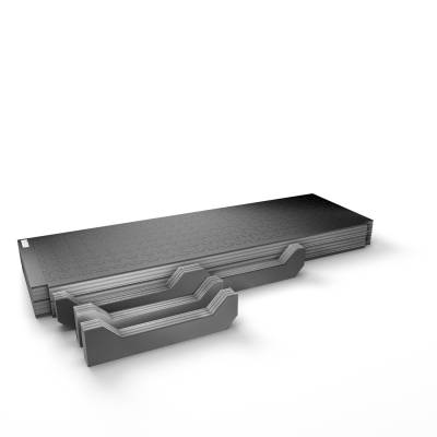 DECKED - DECKED A0152-PZFM-VYLG Piecekeeper PuzzleFoam Midsize/ Long-Drawer System