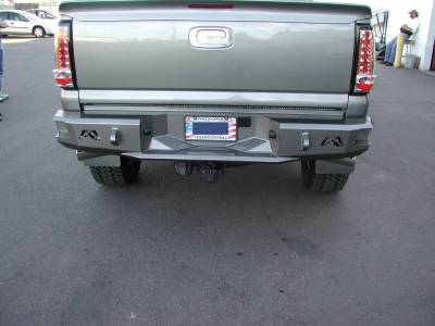 Fab Fours - Fab Fours CH99-W1250-B Heavy Duty Rear Bumper