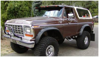 Bushwacker - Bushwacker 20014-11 Cut-Out Fender Flares